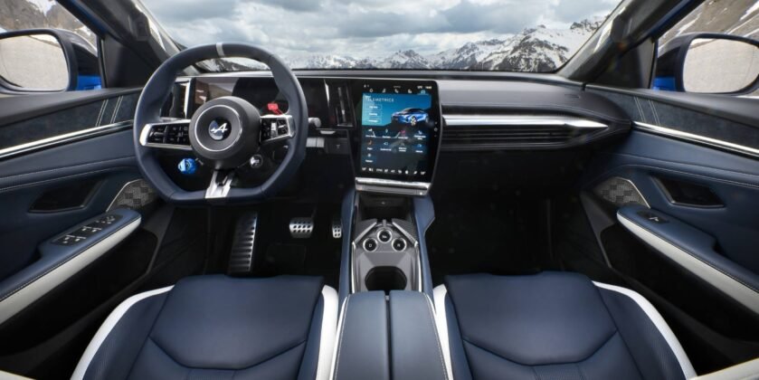 Alpine A390 inside