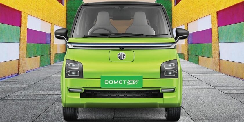 MG Comet EV front