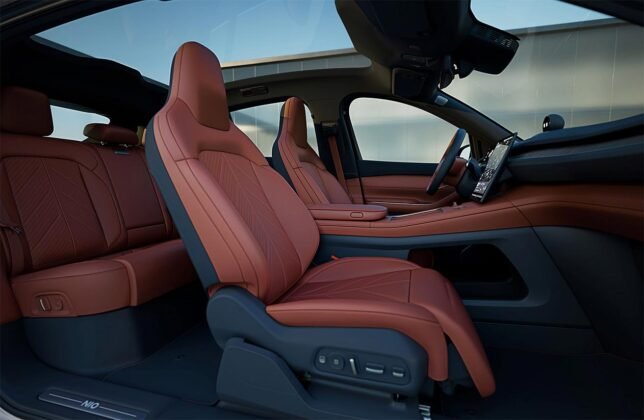 Nio EC7 seats