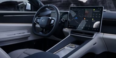 Polestar 4 SUV dashboard