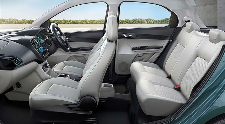 Tata Motors Tiago.ev inside