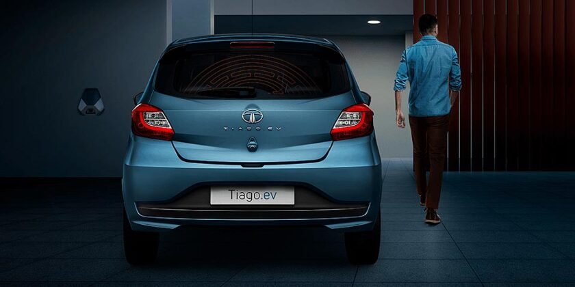 Tata Motors Tiago.ev back