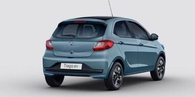 Tata Motors Tiago.ev side