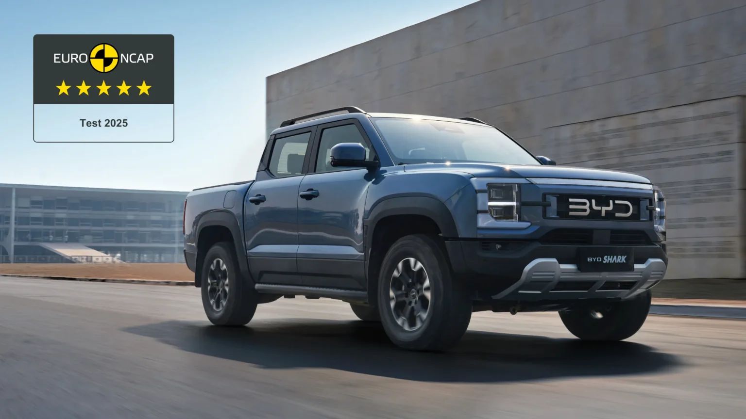 BYD SHARK Pickup Earns Five-Star Euro NCAP Rating BYD SHARK Pickup Earns Five-Star Euro NCAP Rating